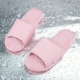 thumbnail image 2 of Aimee Lii Women's Slip On Slippers Non-Slip Shower Sandals for Women, Pink Soft Foams Sole Pool Shoes for Bathroom, Shower Bath Slippers Beach Water Slide House Slippers for Indoor, 2 of 5