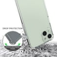 thumbnail image 4 of AquaFlex Hybrid Slim Designed For Apple iPhone 13 6.1"Case Transparent Clear, 4 of 8