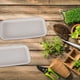 thumbnail image 3 of 3 bandejas de plástico para macetas, útiles para jardinería, bases para macetas, bandejas multiusos, 3 of 8