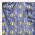 thumbnail image 4 of Soimoi Poly Georgette Fabric Fox & Bunny Kids Print Fabric by The Yard 42 Inch Wide, 4 of 5