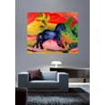 thumbnail image 2 of Marc "Little Blue Horse" (1912) Glossy Poster, 2 of 2