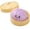 2B - Smile Purple, variant on YZEGDCH Soft Squeeze Decompression Purple Dough, Giant Glitter Dumpling, Giant Dumpling, Mega Rainbow Dumplings, Large Stress Relief Sensory Ball for Adults & Teen, Anxiety Relief Fidget