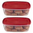 thumbnail image 1 of Recipiente de almacenamiento de alimentos Rubbermaid 071691405382, 40 L, paquete de 2, 1 of 6