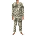 thumbnail image 4 of Bingfone Men'S Pajama Set 2 Piece Loungewear Pjs, Long Sleeve With Pajama Pants-Vineyard Landscape, 4 of 9