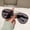 C2 bright nickel frame all gray, variant on 2026 European and American Pilot Style Large Frame Aviator Sunglasses for Women, Retro Double-Beam Sunglasses for Men, Metal Frame Vintage Sunglasses, Unisex