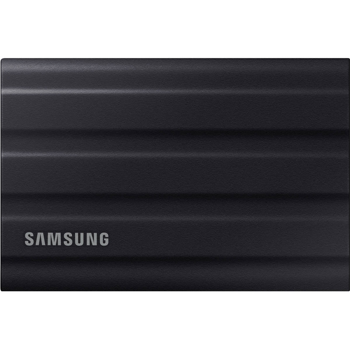 Samsung T7 Shield 2TB USB 3.2 Gen 2 Type-C Portable External SSD, Black, with HD-2 Drive Case