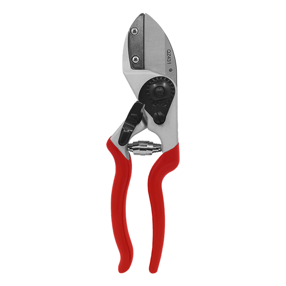 Zenport QZ431 Anvil Professional Pruner, 8.3-Inch, 1.75 Inch Blades, Red