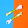 thumbnail image 3 of Baby Spoon and Fork Set Travel Case Bendable & Non-Slip Handle Baby Training Spoon with Storage Box Portable Baby Tableware for Babies Infants Toddlers, 3 of 9