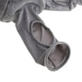 thumbnail image 3 of para animales pequeños, juguete de actividad para ejercicio de mascotas, tubo de juego de 4 vías para hámster gris Zulema Túnel de juego de animales pequeños, 3 of 8