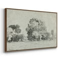 thumbnail image 3 of Vintage Landscape-MXIII By Wexford Home Framed in Walnut Wood Gallery Wrapped Canvas 25 in. x 37 in., 3 of 7