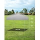 thumbnail image 3 of ChaoLink Carpa con toldo emergente de 10'x10', impermeable y resistente a rayos UV, toldo para exteriores con bloqueo central y 1 pared lateral, para picnic, camping y playa, 3 of 6