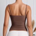 thumbnail image 2 of ZIXKCGDSE Tank Tops for Women Round Neck Adjustable Spaghetti Strap Sleeveless Summer Shirt Size M, 2 of 3