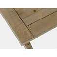 thumbnail image 5 of Jofran Carlyle Crossing Modern Rustic Distressed Solid Wood Coffee Table with Trestle, 5 of 5