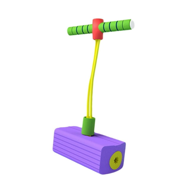 koolsoo Foam Pogo Exercise Bouncing Toy for Children Body Training Boys Girls Violet