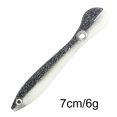 thumbnail image 3 of Ndcxsfigh 5 Uds Cebo Pesca Suave 7cm 6g Loach Fake Wobbler Señuelos Natación (blanco), 3 of 7