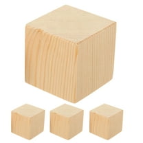 Phenofice Furniture Risers Wood 4Pcs 2.4X1.9X1.9In
