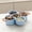 Blue, variant on Fruit Tray Stackable Multifunctional Fruit And Vegetable Serving Tray With Drain Handle For Candy Display Dried Fruits Party Platter