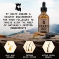 thumbnail image 4 of Aceite acondicionador para barba Striking Viking con aroma a sándalo, 60 ml, 4 of 8