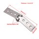 thumbnail image 4 of 2 uds. Bisagras plegables plateadas de 3 pulgadas, bisagras de acero inoxidable para puertas y ventanas de muebles, no se deforman fácilmente, larga vida útil, 4 of 5
