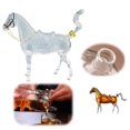 thumbnail image 6 of Horse Whiskey Decanter, Crystal Glass Liquor Dispenser for Men Husband Anniversary Christmas Gift, Clear, One Size, Glass, 6 of 9