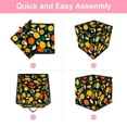 thumbnail image 6 of RATGDN Collapsible Fabric Cube Storage Bin with Double Handles for Living Room Bedroom Office Black - Lemon Juice Fruit, 6 of 7