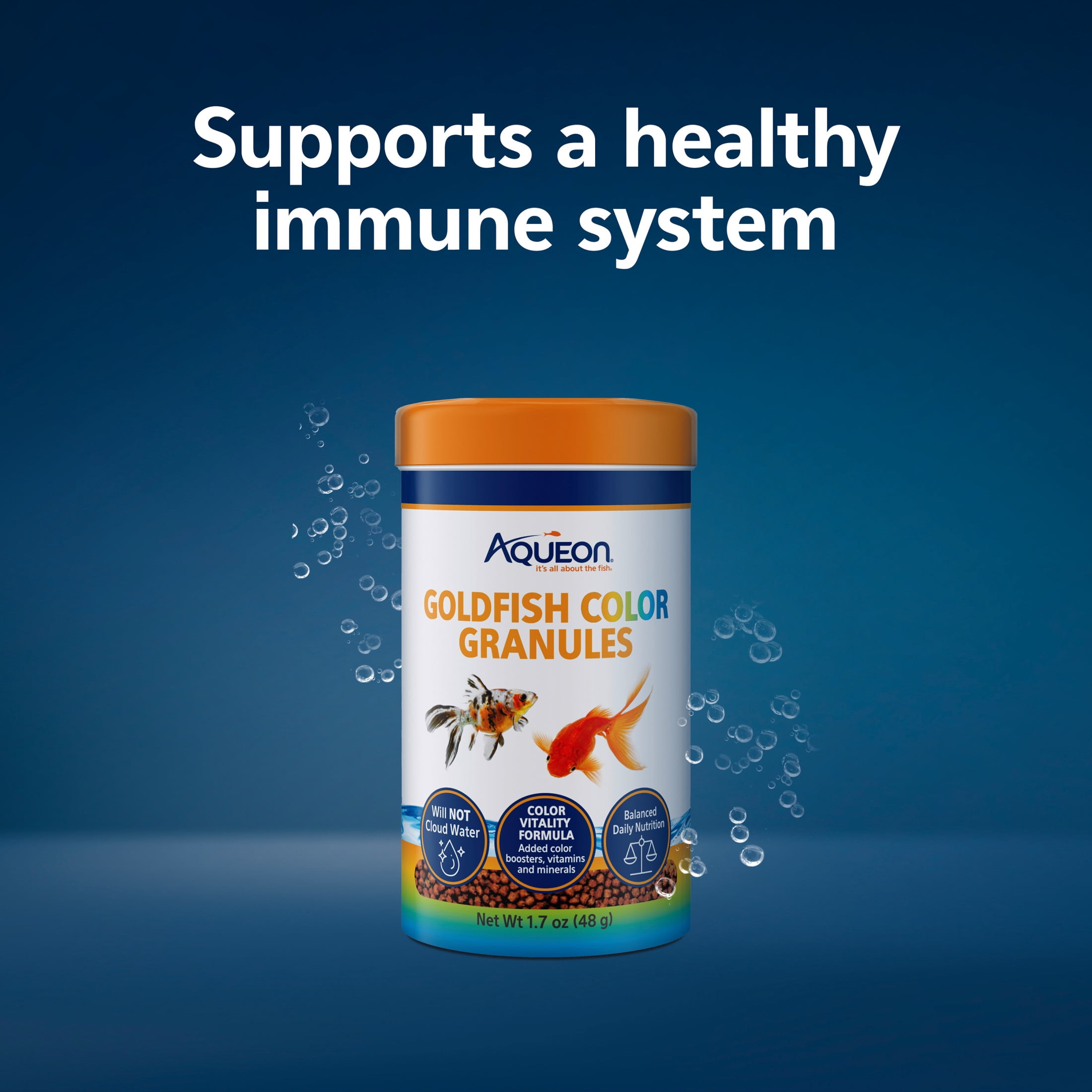 Aqueon Goldfish Color Granules 1.7 ounces