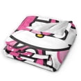 thumbnail image 3 of Hello Kitty Throw Blanket, Cozy Flannel Blankets For Boys Girls, Super Soft Warm Blanket For Couch Sofa Bed, 3 of 9