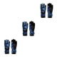 thumbnail image 1 of Qarigey Guantes para niños Manoplas Moda Snowboard Motocicleta Estampado floral Guante antideslizante a prueba de viento para deportes de Type4 NO4, 1 of 6
