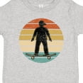 thumbnail image 4 of Inktastic Skateboarding Retro Sunset Skateboarder Boys Toddler T-Shirt, 4 of 5