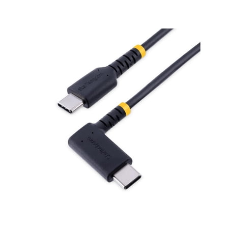 UPC: 0065030895835 | StarTech.com 1ft (30cm) USB C Charging Cable Right Angle R2CCR-30C-USB-CABLE