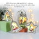 thumbnail image 3 of Bewildely Decoración de árbol de Navidad, colgante de Navidad alimentado por batería, diseño de escena, accesorio de adorno colgante, accesorios Kits de decoración para fiestas Estrella Bewildely HA068050-04, 3 of 6