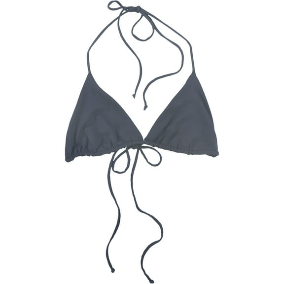 Tavik Womens Nancy Triangle Bikini Swim Top, Blue, Small