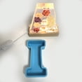 thumbnail image 2 of DIY Mold 26 Mold Alphanumeric English Cake Silicone Alphanumeric Cake Cake Mould, 2 of 2