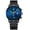 A, variant on WIFKLSIIPG Men Business Fashion Gents Quartz Watch Stainless Steel Band Waterproof