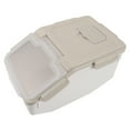 thumbnail image 1 of Large Grain Container Rice Storage Container with Lid Storage Bins Kitchen Extra Large Grain Storage ContainersSuitable for Rice, Flour, Grain, Exquisite Design, 1 of 7