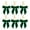 Green, variant on Gift Wrap Bows 6 Pack Pink Velvet Christmas Bows, 3 Inch Decorative Bows for Tree, Wreath, Party Decorations, and Crafts