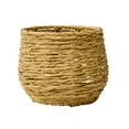 thumbnail image 2 of Better Homes & Gardens 5" Woven Faux Seagrass Vase, 2 of 4