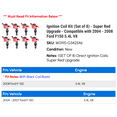 thumbnail image 2 of Ignition Coil Kit (Set of 8) - Super Red Upgrade - Compatible with 2004 - 2008 Ford F150 5.4L V8 2005 2006 2007, 2 of 2
