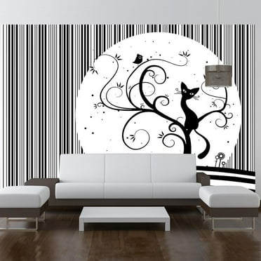 Tiptophomedecor Kids Wallpaper Wall Mural - Cat's Melody 01