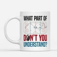 thumbnail image 2 of Custom Mugs What Part of Don't You Understand? Funny Hockey Coach Ice-hockey Player Gifts Summer Sport Christmas Presents Father's Day Ceramic Coffee 11oz 15oz Mug, 2 of 7
