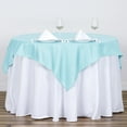 thumbnail image 2 of BalsaCircle 6 Pieces 54" x 54" Blue Square Polyester Tablecloths Table Cover Linens, 2 of 8