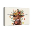 thumbnail image 2 of Creative Products Autumn Cow 24 x 16 Canvas Wall Art, 2 of 4