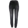 thumbnail image 5 of Ruimatai Women's Casual Jeans Women Drawstring Elastic High Waist Jogger Jean Loose Comfortable Denim Pants, 5 of 6