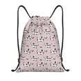 thumbnail image 1 of Lukts Dachshund Dog Puppy Pattern Drawstring Backpack Bag Sport Gym Sackpack,String Backpack Sport Bag Sack,Cinch Tote Gym Backpack-Small, 1 of 6