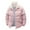Pink#A, variant on Men's Color Block Puffer Jacket Thickened Warm Winter Coats Stand Collar Zip Up Overcoats with Pockets 2025,Blue,XXL