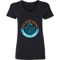 thumbnail image 3 of Inktastic Siesta Key Florida Beach Vacation Women's V-Neck T-Shirt, 3 of 5