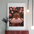 thumbnail image 2 of Diamond Art Kit for Adults, Ballerina In Pink Rose Garden Diamond Painting for Adults Beginners, DIY Diamond Art Painting Kits, 5D Diamond Painting Crafts for Home Decor 12x16 Frameless, 2 of 7