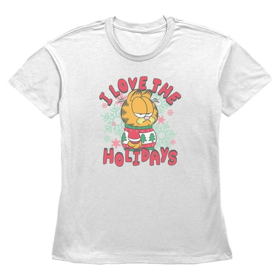 Womens Garfield Love The Holidays T Shirt