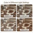thumbnail image 7 of ODIKA 9'x12' Washable Area Rug Non-Slip, Chair-Friendly Frond Oversized Motif Slim Border Rectangular Fronds Beige Cream Refined for Dining Room, Basement, Large Office, 7 of 7