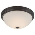 thumbnail image 2 of Hopkins Oil Rubbed Bronze Interior LED Flush Mount, 2 of 2